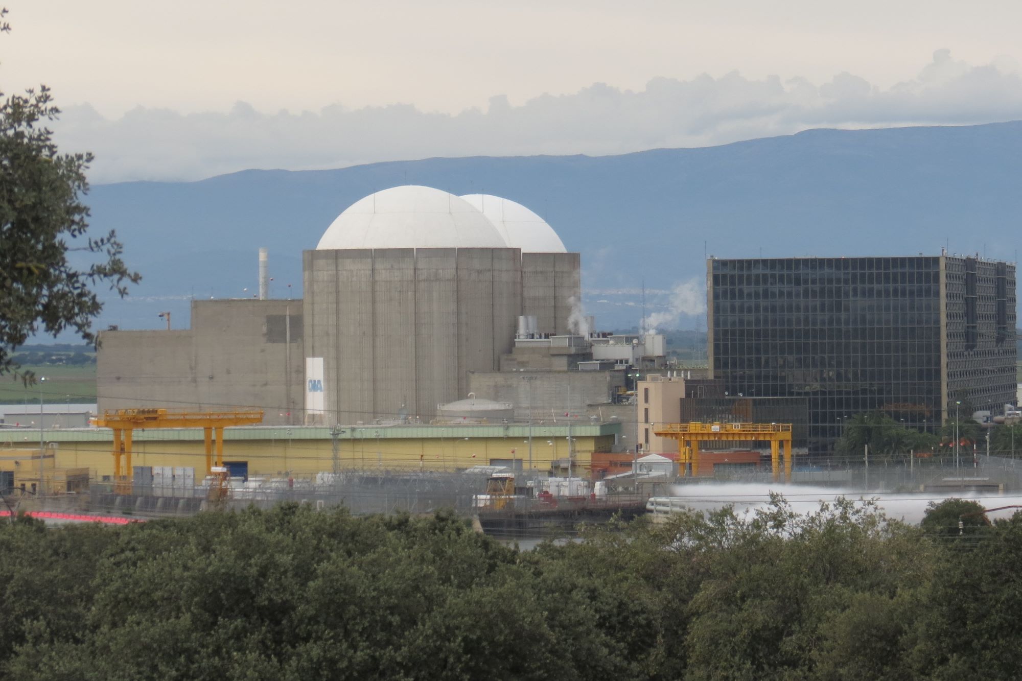 Imagen de la central nuclear de Almaraz